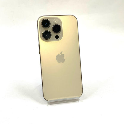【全額返金保証】【最速発送】Apple iPhone iPhone 14 Pro 128GB ゴールド au SIMフリー 白ロム 美品 動作確認済 83%