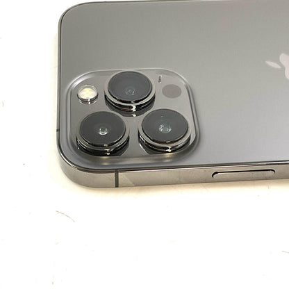 【最速発送】Apple iPhone iPhone 13 Pro Max 256GB グラファイト docomo SIMフリー 白ロム【難有】 84%