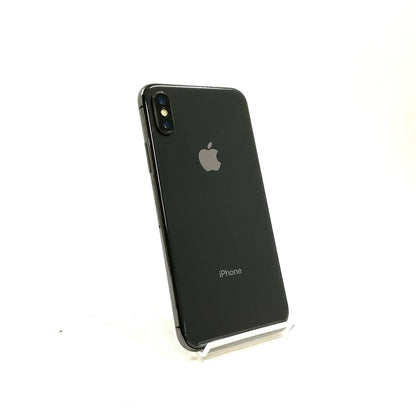 【最速発送】Apple iPhone iPhone X 256GB スペースグレイ docomo 白ロム【難有】 90%