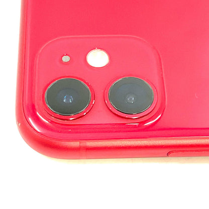 【最速発送】Apple iPhone iPhone 11 128GB (PRODUCT)RED au SIMフリー 白ロム【難有】 75%