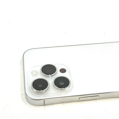 【全額返金保証】【最速発送】Apple iPhone iPhone 14 Pro 128GB シルバー docomo SIMフリー 白ロム 美品 動作確認済 100%
