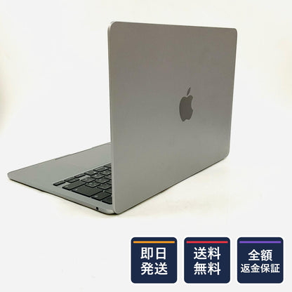 【全額返金保証】【最速発送】Apple MacBook Air 13インチ 2022 Apple M2 8GB SSD 256GB スペースグレイ 95% 超美品 動作確認済