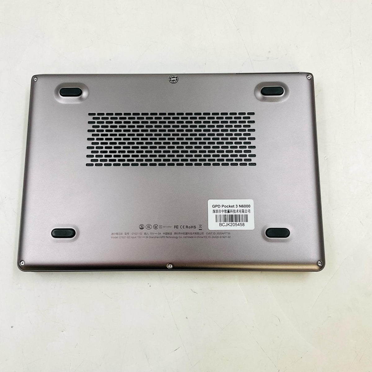 【全額返金保証】【最速発送】GPD Default string G1621-02 Intel(R) Pentium(R) Silver N6000 @ 1.10GHz 8GB SSD(NVMe) 512GB Intel(R) UHD Graphics 103% 美品 動作確認済