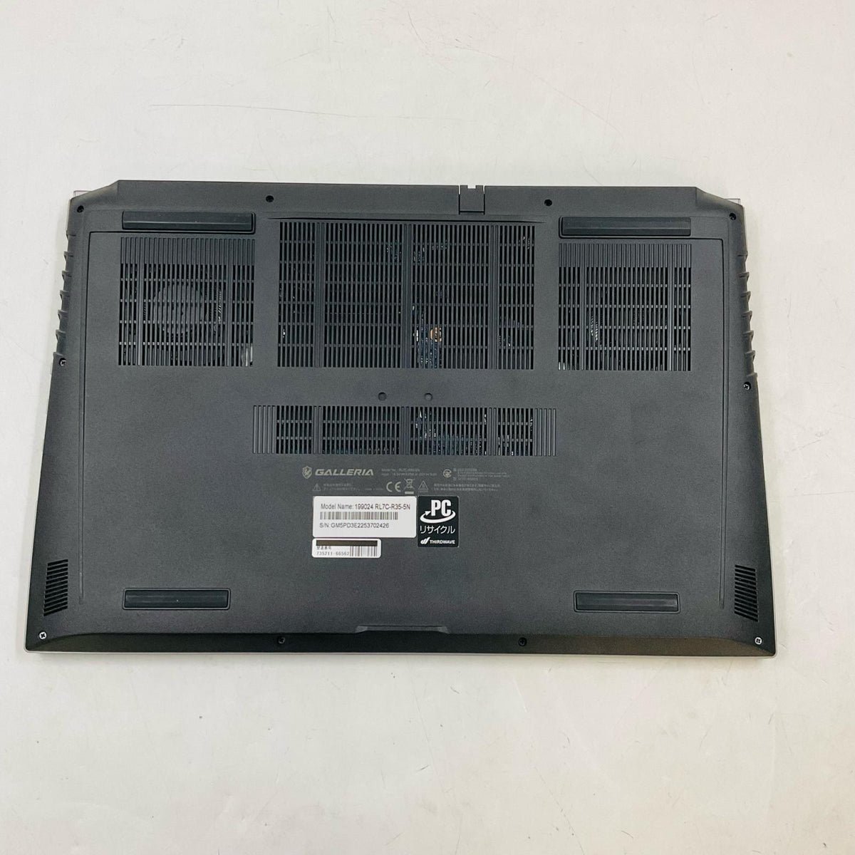【全額返金保証】【最速発送】Thirdwave Corporation GALLERIA RL7C-R35-5N 13th Gen Intel(R) Core(TM) i7-13620H 16GB SSD(NVMe) 500GB Intel(R) UHD Graphics / NVIDIA GeForce RTX 3050 6GB Laptop GPU 100% 美品 動作確認済