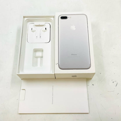 【全額返金保証】【最速発送】Apple iPhone iPhone 7 Plus 128GB シルバー docomo SIMフリー 白ロム 動作確認済 74%