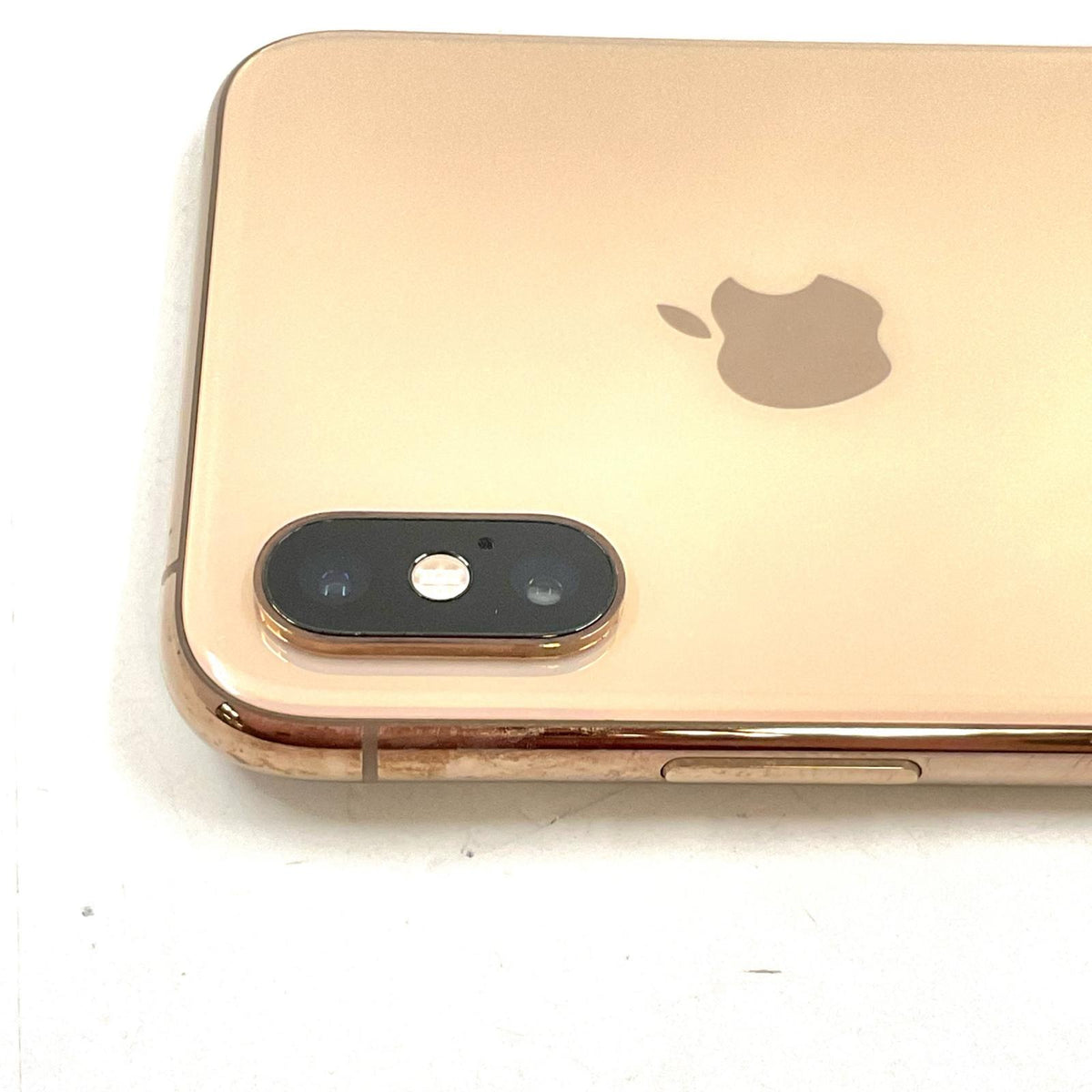 【最速発送】Apple iPhone iPhone XS 256GB ゴールド SIMフリー 白ロム【難有】 86%