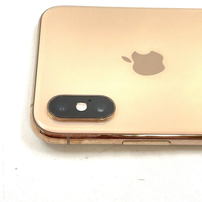 【最速発送】Apple iPhone iPhone XS 256GB ゴールド SIMフリー 白ロム【難有】 86%