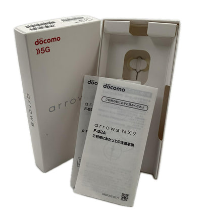 【最速発送】 arrows NX9 128GB ホワイト docomo F-52A 白ロム【難有】