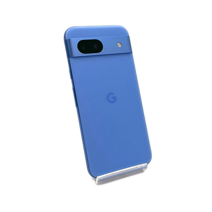 【全額返金保証】【最速発送】Google Pixel 8a 128GB ブルー docomo SIMフリー 白ロム 動作確認済