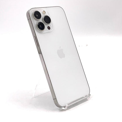 【最速発送】Apple iPhone iPhone 13 Pro Max 256GB シルバー au SIMフリー 白ロム【難有】 85%