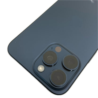 【全額返金保証】【最速発送】Apple iPhone iPhone 15 Pro Max 256GB ブルーチタニウム au SIMフリー 白ロム 美品 動作確認済 100%