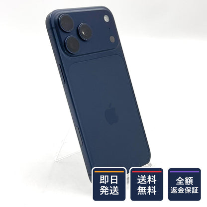 【全額返金保証】【最速発送】Apple iPhone iPhone 17 Pro Max 256GB ディープブルー 楽天モバイル SIMフリー 美品 動作確認済 100%