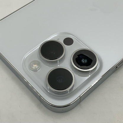 【最速発送】Apple iPhone iPhone 14 Pro Max 256GB シルバー au SIMフリー 白ロム【難有】 76%
