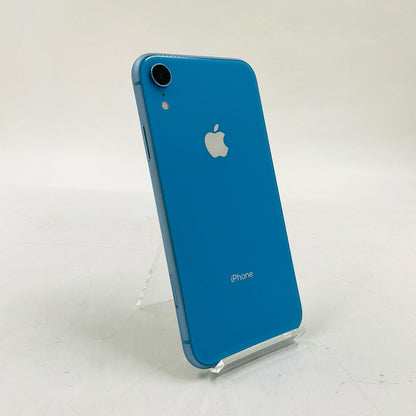 【全額返金保証】【最速発送】Apple iPhone iPhone XR 64GB ブルー Softbank 白ロム 美品 動作確認済 87%