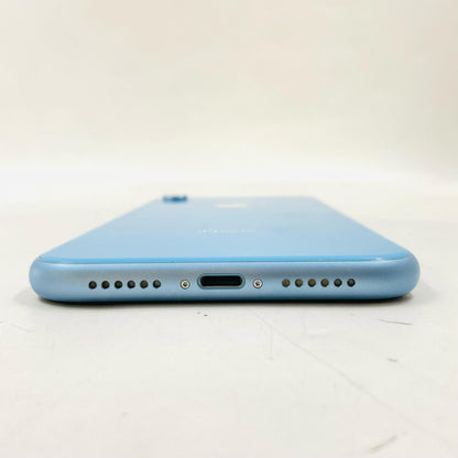 【全額返金保証】【最速発送】Apple iPhone iPhone XR 64GB ブルー Softbank 白ロム 美品 動作確認済 87%