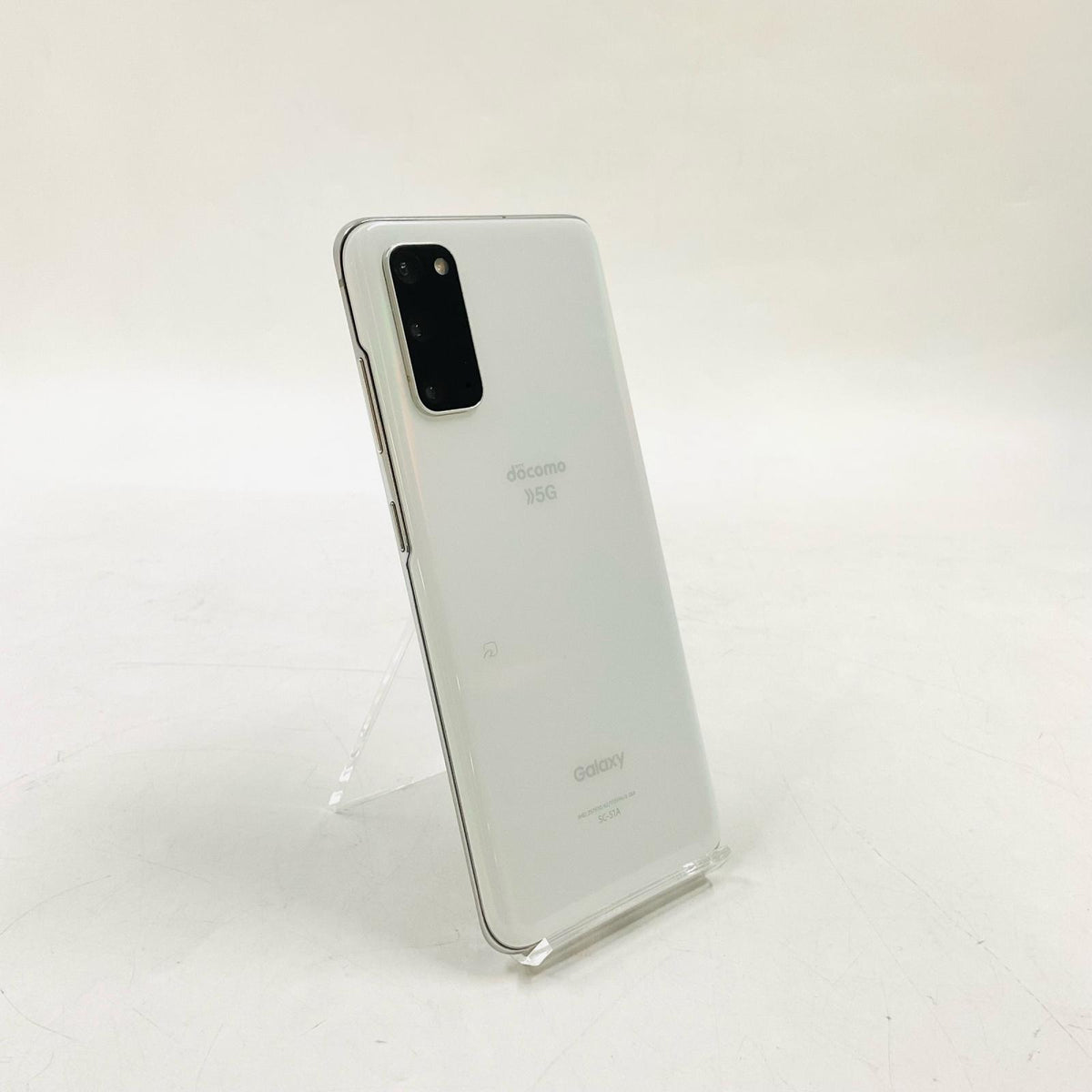【最速発送】SAMSUNG Galaxy S20 5G 128GB クラウドホワイト docomo SC-51A 白ロム【難有】