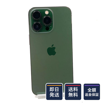 【全額返金保証】【最速発送】Apple iPhone iPhone 13 Pro 256GB アルパイングリーン Softbank 白ロム 美品 動作確認済 73%