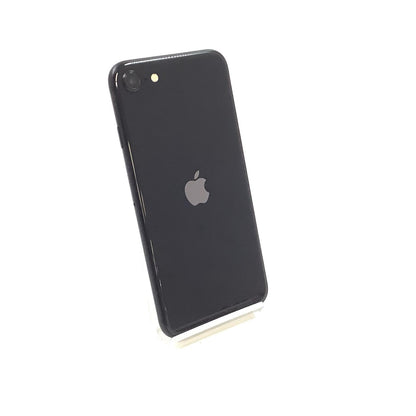 【全額返金保証】【最速発送】Apple iPhone iPhone SE（第2世代） 128GB ブラック au 白ロム 美品 動作確認済 83%