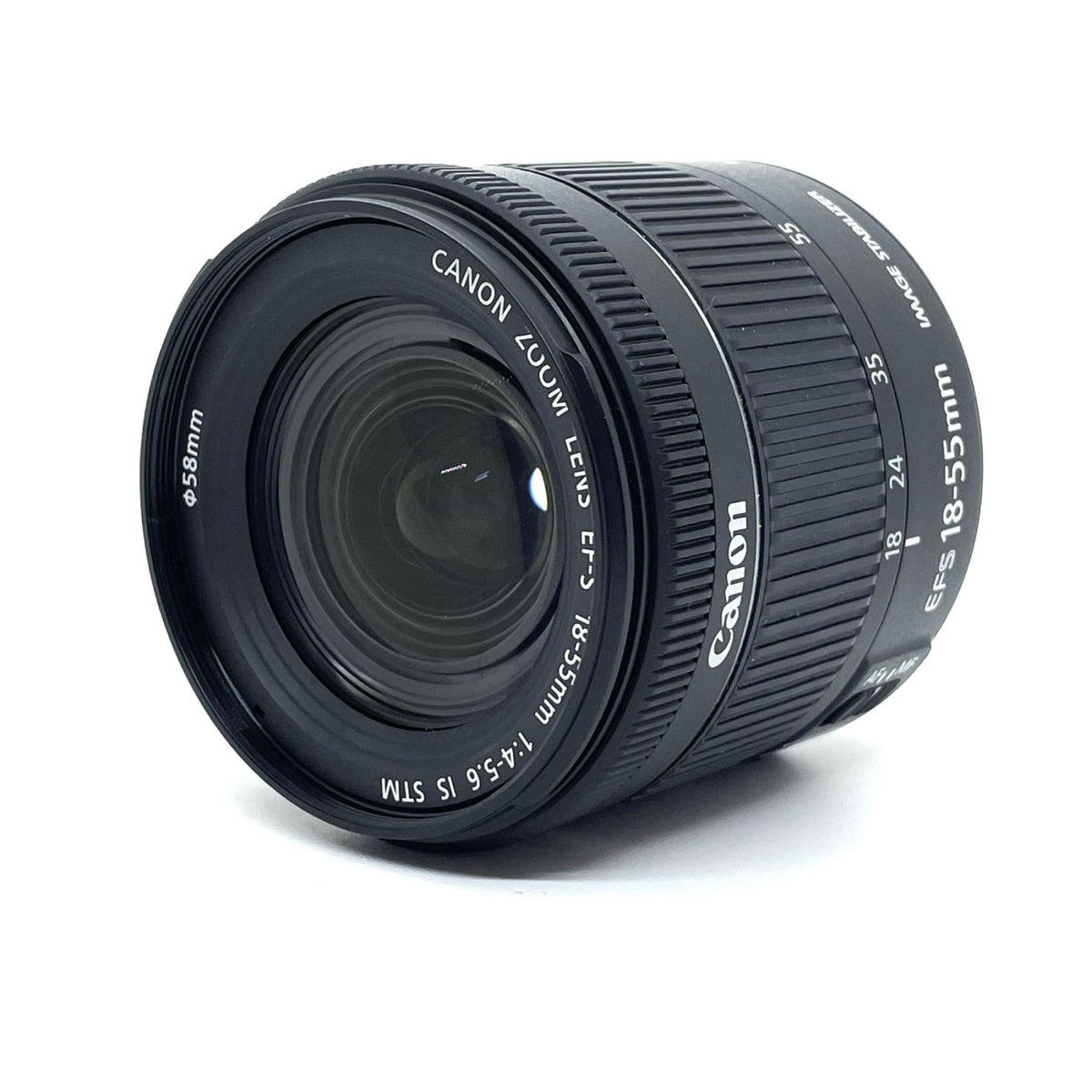 【最速発送】Canon EF-S 18-55mm F4-5.6 IS STM【難有】