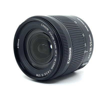 【最速発送】Canon EF-S 18-55mm F4-5.6 IS STM【難有】
