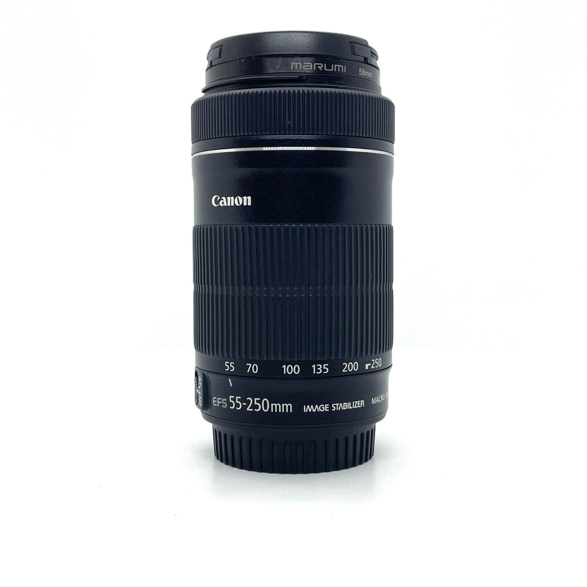 【全額返金保証】【最速発送】Canon EF-S 55-250mm F4-5.6 IS STM 美品 動作確認済