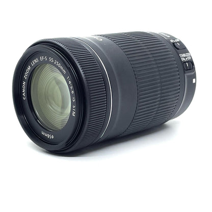 【全額返金保証】【最速発送】Canon EF-S 55-250mm F4-5.6 IS STM 美品 動作確認済