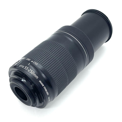 【全額返金保証】【最速発送】Canon EF-S 55-250mm F4-5.6 IS STM 美品 動作確認済