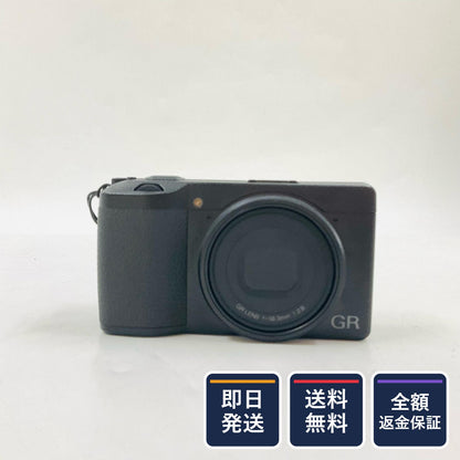 【全額返金保証】【最速発送】RICOH コンパクトデジタルカメラ GR III 美品 動作確認済