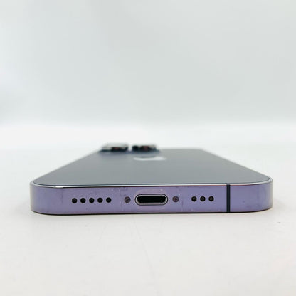 【全額返金保証】【最速発送】Apple iPhone iPhone 14 Pro 512GB ディープパープル au SIMフリー 白ロム 美品 動作確認済 81%