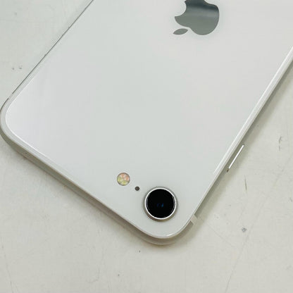 【全額返金保証】【最速発送】Apple iPhone iPhone SE（第2世代） 64GB ホワイト Softbank SIMフリー 白ロム 動作確認済 76%