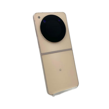 【全額返金保証】【最速発送】ZTE Libero Flip 128GB ゴールド Softbank SIMフリー A304ZT 白ロム 超美品 動作確認済