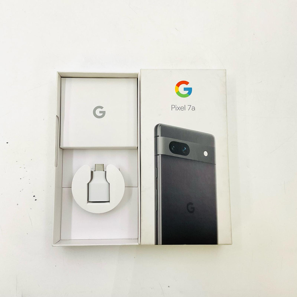 【全額返金保証】【最速発送】Google Pixel 7a 128GB チャコール SIMフリー G82U8 白ロム 美品 動作確認済