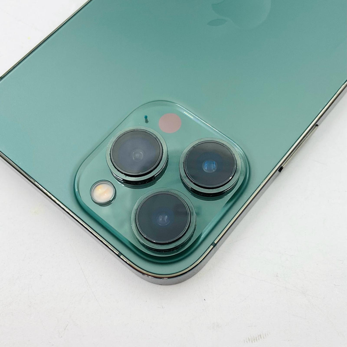 【最速発送】Apple iPhone iPhone Pro Max 13 128GB アルパイングリーン docomo 白ロム【難有】 79%