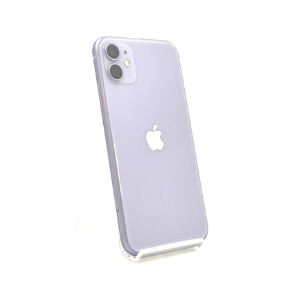 【全額返金保証】【最速発送】Apple iPhone iPhone 11 128GB パープル au 白ロム 動作確認済 78%
