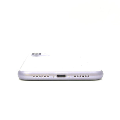 【全額返金保証】【最速発送】Apple iPhone iPhone 11 128GB パープル au 白ロム 動作確認済 78%