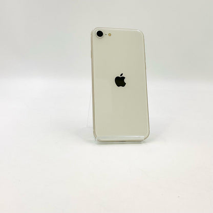 【全額返金保証】【最速発送】Apple iPhone iPhone SE（第3世代） 64GB スターライト au 白ロム 超美品 動作確認済 94%