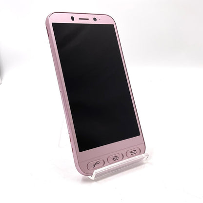 【全額返金保証】【最速発送】SHARP シンプルスマホ4 32GB ピンク Softbank SIMフリー 704SH 白ロム 動作確認済