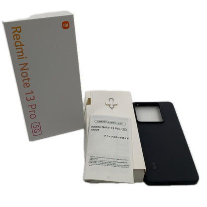 【全額返金保証】【最速発送】Xiaomi Redmi Note 13 Pro 5G 256GB Ocean Teal au SIMフリー XIG05SGA 白ロム 超美品 動作確認済