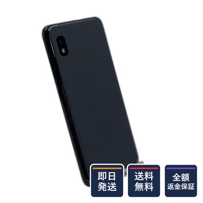 【全額返金保証】【最速発送】SAMSUNG Galaxy A21 64GB ブラック au SCV49 白ロム 動作確認済