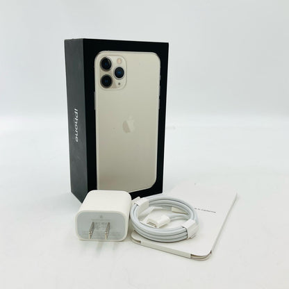 【全額返金保証】【最速発送】Apple iPhone iPhone Pro 11 Pro 64GB シルバー Softbank 白ロム 動作確認済 75%