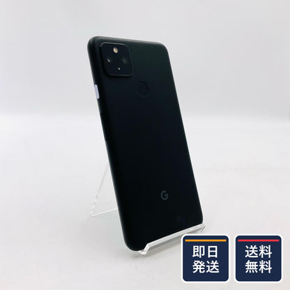 【最速発送】Google Pixel 4a [5G] 128GB ブラック Softbank 白ロム【難有】