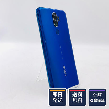 【全額返金保証】【最速発送】OPPO A 5 64GB ブルー 楽天モバイル SIMフリー CPH1943 白ロム 動作確認済