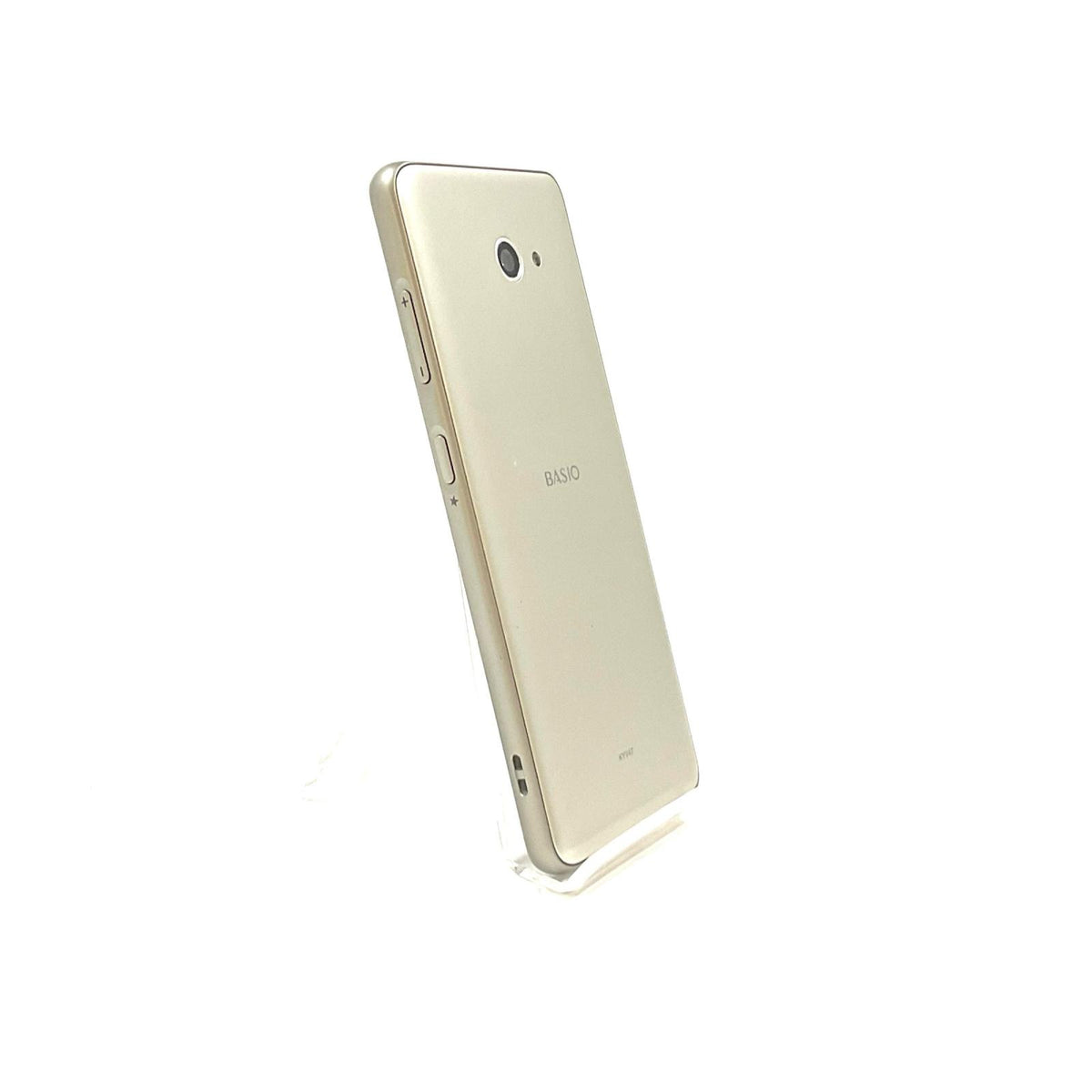 【全額返金保証】【最速発送】京セラ BASIO 4 32GB シャンパンゴールド au KYV47 白ロム 動作確認済