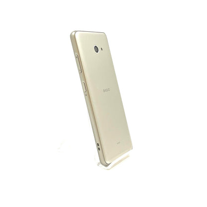 【全額返金保証】【最速発送】京セラ BASIO 4 32GB シャンパンゴールド au KYV47 白ロム 動作確認済