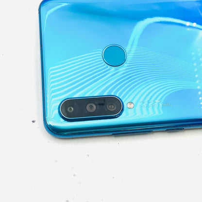 【全額返金保証】【最速発送】Huawei P 30 lite 64GB Peacock Blue Softbank MAR-LX2J 動作確認済