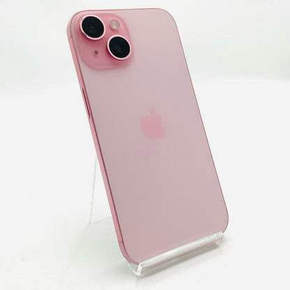 【全額返金保証】【最速発送】Apple iPhone iPhone 15 256GB ピンク docomo SIMフリー 白ロム 動作確認済 80%