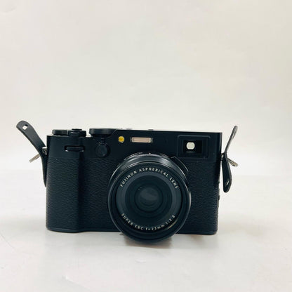 【全額返金保証】【最速発送】FUJIFILM コンパクトデジタルカメラ X100VI [ブラック] 美品 動作確認済