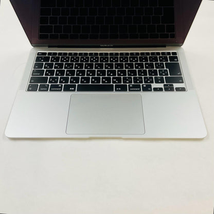 【全額返金保証】【最速発送】Apple MacBook Air 13.3インチ 2020 M1 8コア 8GB 256GB シルバー 95% 美品 動作確認済
