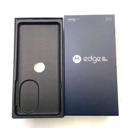 【全額返金保証】【最速発送】Motorola edge 30 Pro 128GB コスモブルー SIMフリー XT2201-1 白ロム 動作確認済