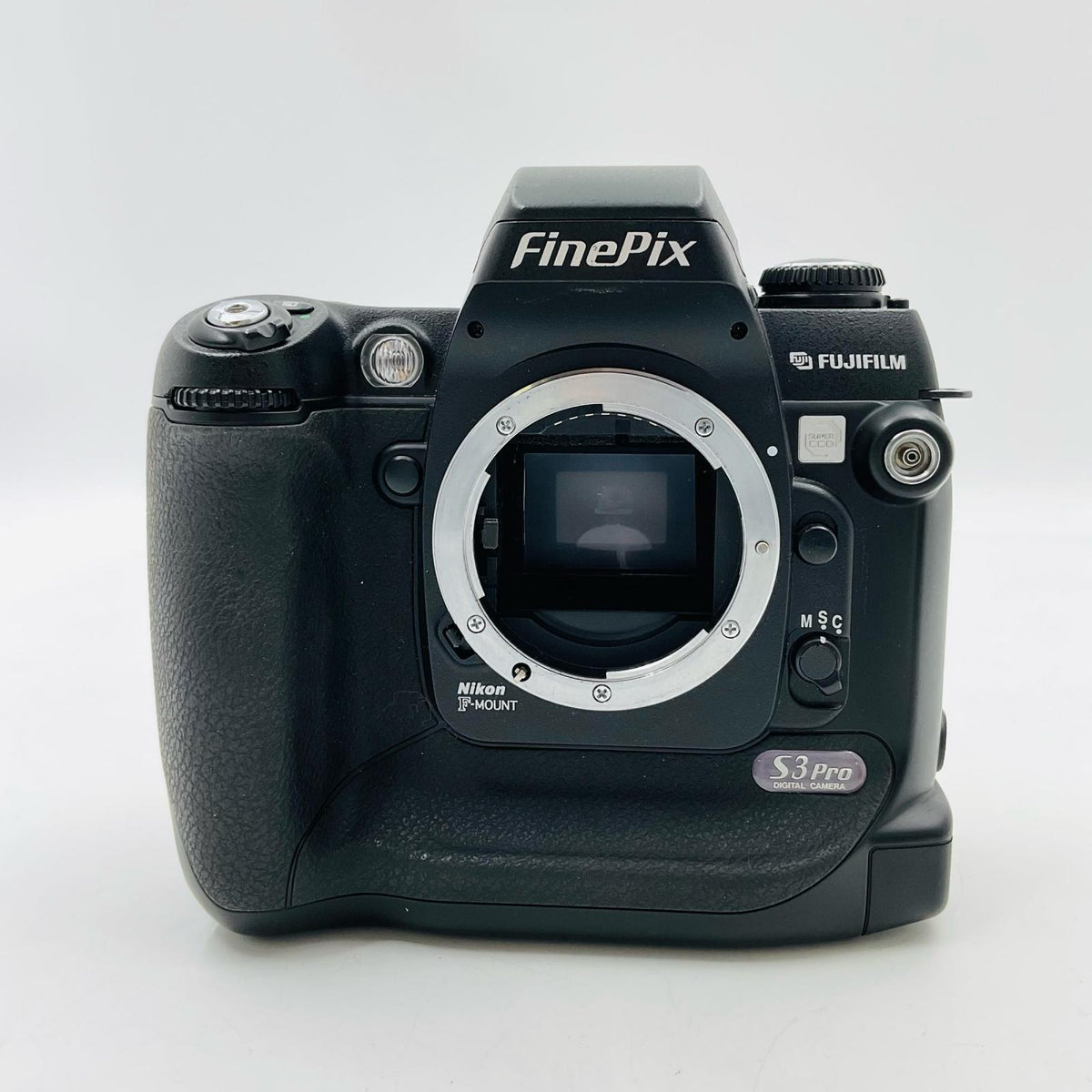 【全額返金保証】【最速発送】FUJIFILM デジタル一眼 FinePix S3 Pro ボディ ブラック 美品 動作確認済